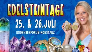 💎✨ Am 25.+26. Juli GLÄNZT und FUNKELND es im Bodenseeforum Konstanz! ✨💎
🌍 Entdeckt auf den Edelsteintagen Konstanz über 60 internationale Aussteller mit atemberaubenden Edelsteinen, Kristallen, Mineralien, Fossilien und einzigartigem Schmuck. 💍✨
💎 Seltene Schätze entdecken
🔥 Live-Schleifvorführungen erleben
✨ Einzigartige Schmuckstücke finden
👨👩👧👦 Kinder bis 14 Jahre haben in Begleitung eines Erwachsenen freien Eintritt.
📍 Bodenseeforum Konstanz
📅 25. & 26. Juli
🕒 Sa. 11–18 Uhr | So. 11–17 Uhr
✨ Kommt vorbei, lasst euch inspirieren und nehmt ein Stück Natur mit nach Hause! Wer bringt seine Freunde mit? 👇💎
#Edelsteintage #Konstanz #Bodensee #Bodenseeforum #Edelsteine #Kristalle #Mineralien #Fossilien #Schmuck #Schmuckliebe #Opale #SchätzeDerErde #Kristalle #Glitzer #WochenendTipp #Familienausflug #Erlebnis #Ausflug #Event #BodenseeLiebe #CtystalEvents